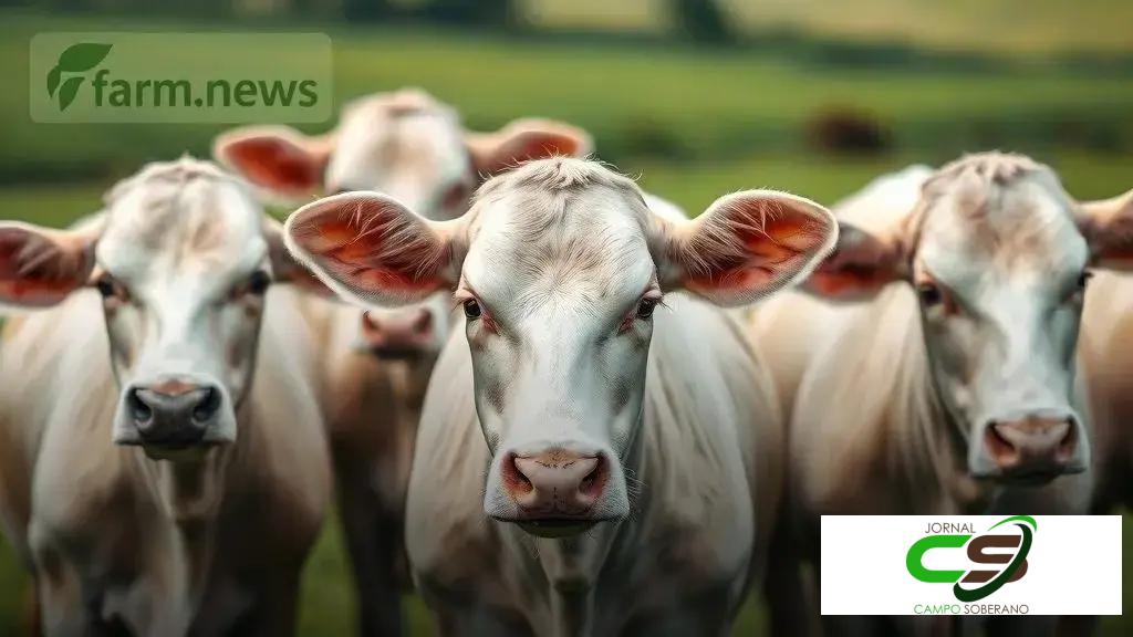 Preço corrigido do bezerro: dados atualizados até agosto de 2025 (Farmnews)