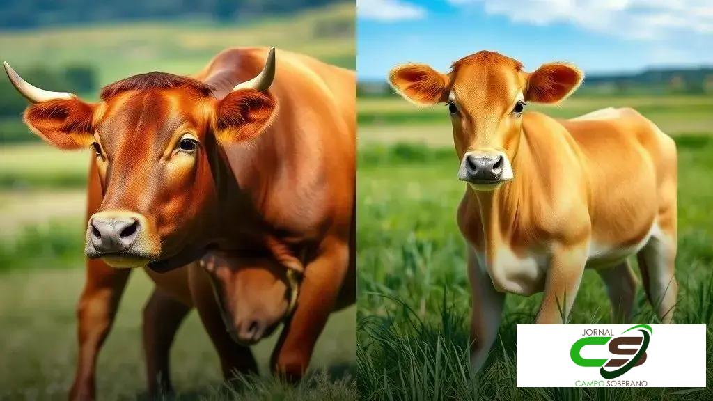 Devon e Caracu: cruzamento gera bezerros pesados e precoces