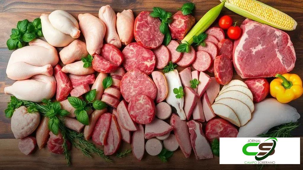 Exportação de carnes em setembro: bovina lidera recordes, frango recua