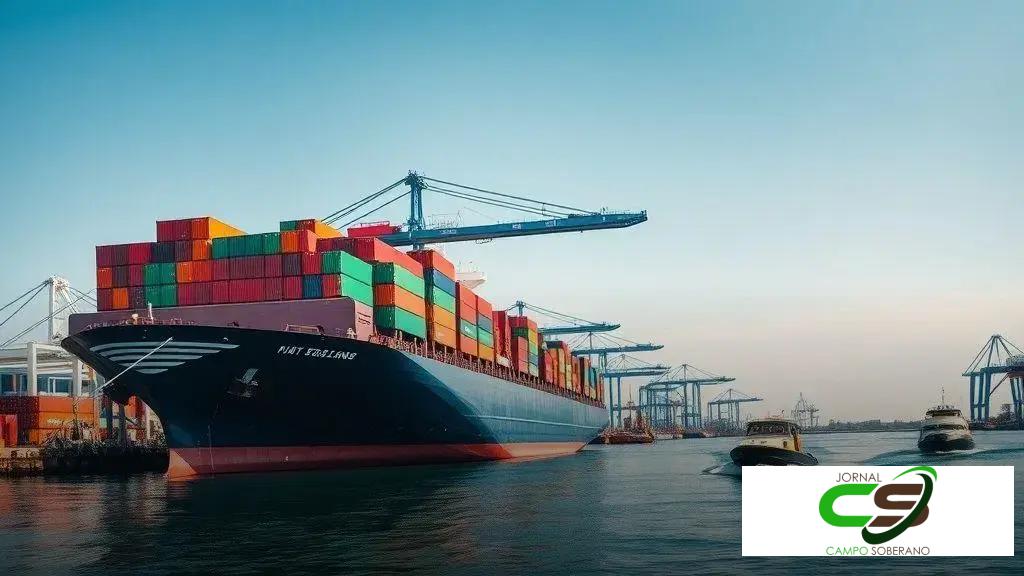 Movimentação portuária em agosto atinge recorde após tarifaço