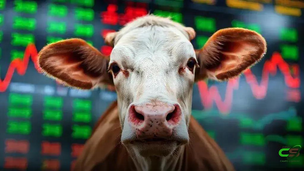 Ágios futuros do boi gordo recuam na B3 com nov/25 e dez/25