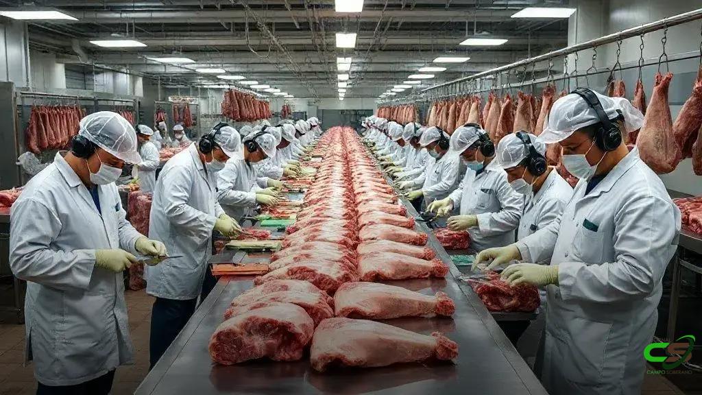Mato Grosso lidera exportações de carne bovina em outubro de 2025, aponta Imea