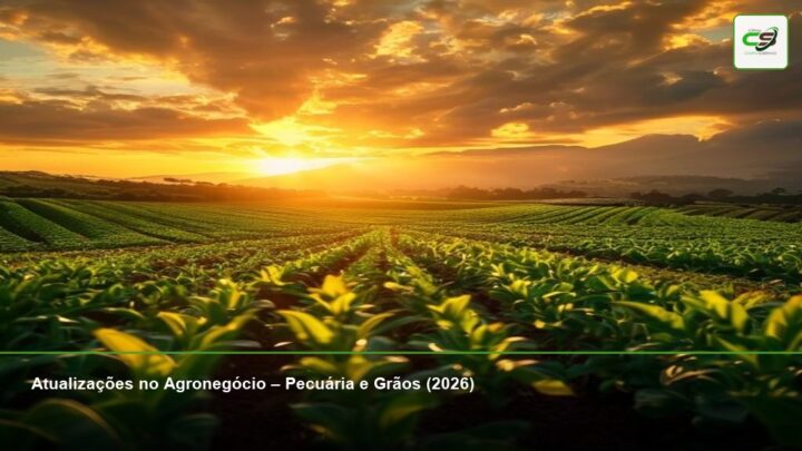 agronegócio, pecuária, comércio exterior, safra 2026/27.