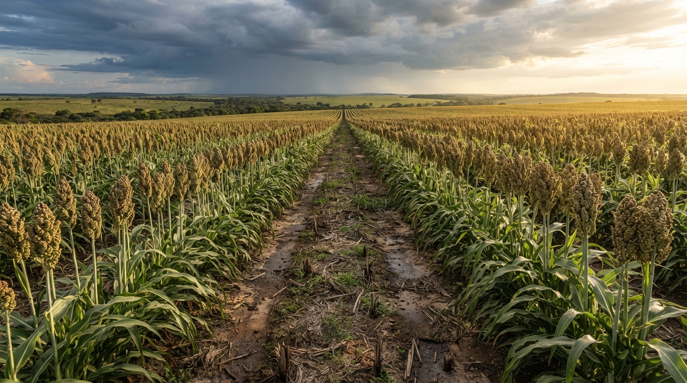 sorgo, Zarc do sorgo na Safra 2026/27, sorgo granífero, sorgo forrageiro, janela de plantio, seguro agrícola