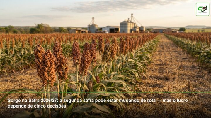 sorgo, Safra 2026/27, segunda safra, Goiás, alimentação animal, tolerância à seca