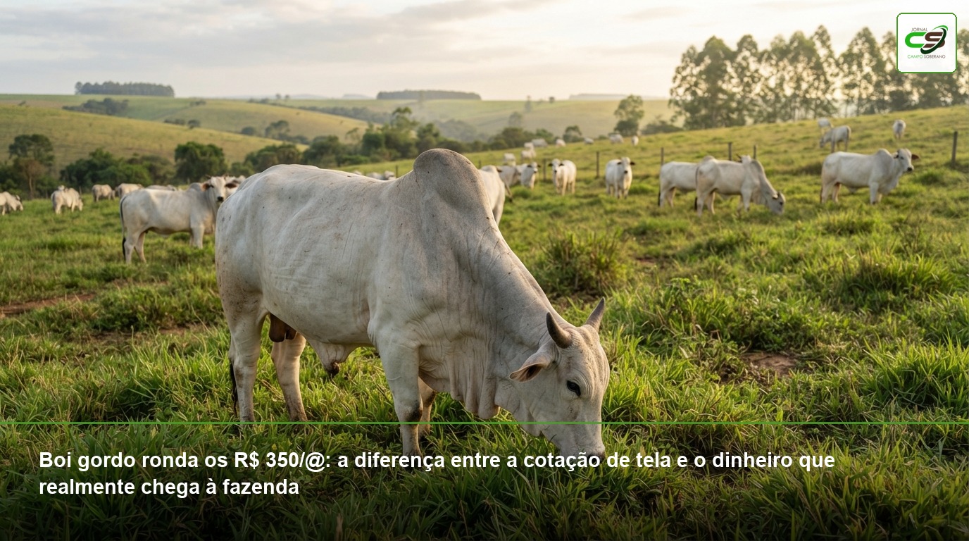 boi gordo, cotação da arroba, preço líquido, Scot Consultoria, Cepea/B3, pecuária de corte