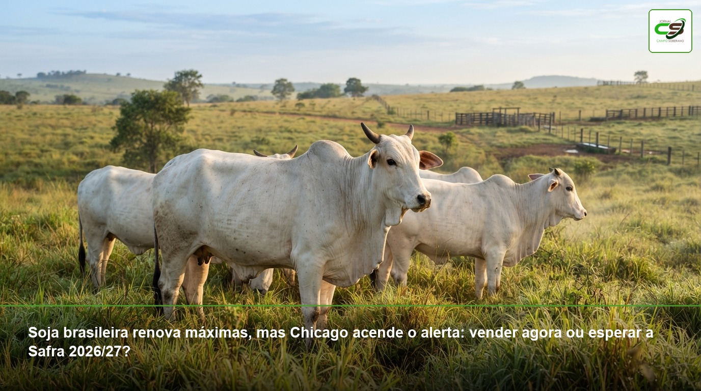 soja, preço da soja brasileira, Safra 2026/27, Chicago, câmbio, venda de soja, mercado agrícola