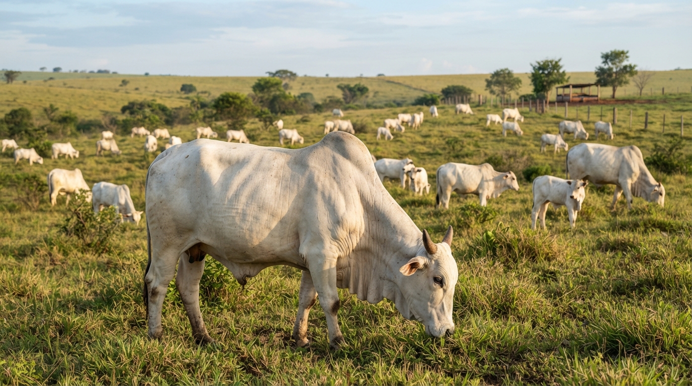 nutrição de precisão, TMR, vacas leiteiras, Compost Barn, Nelore, recria, pastagem, conversão alimentar, Safra 2026/27