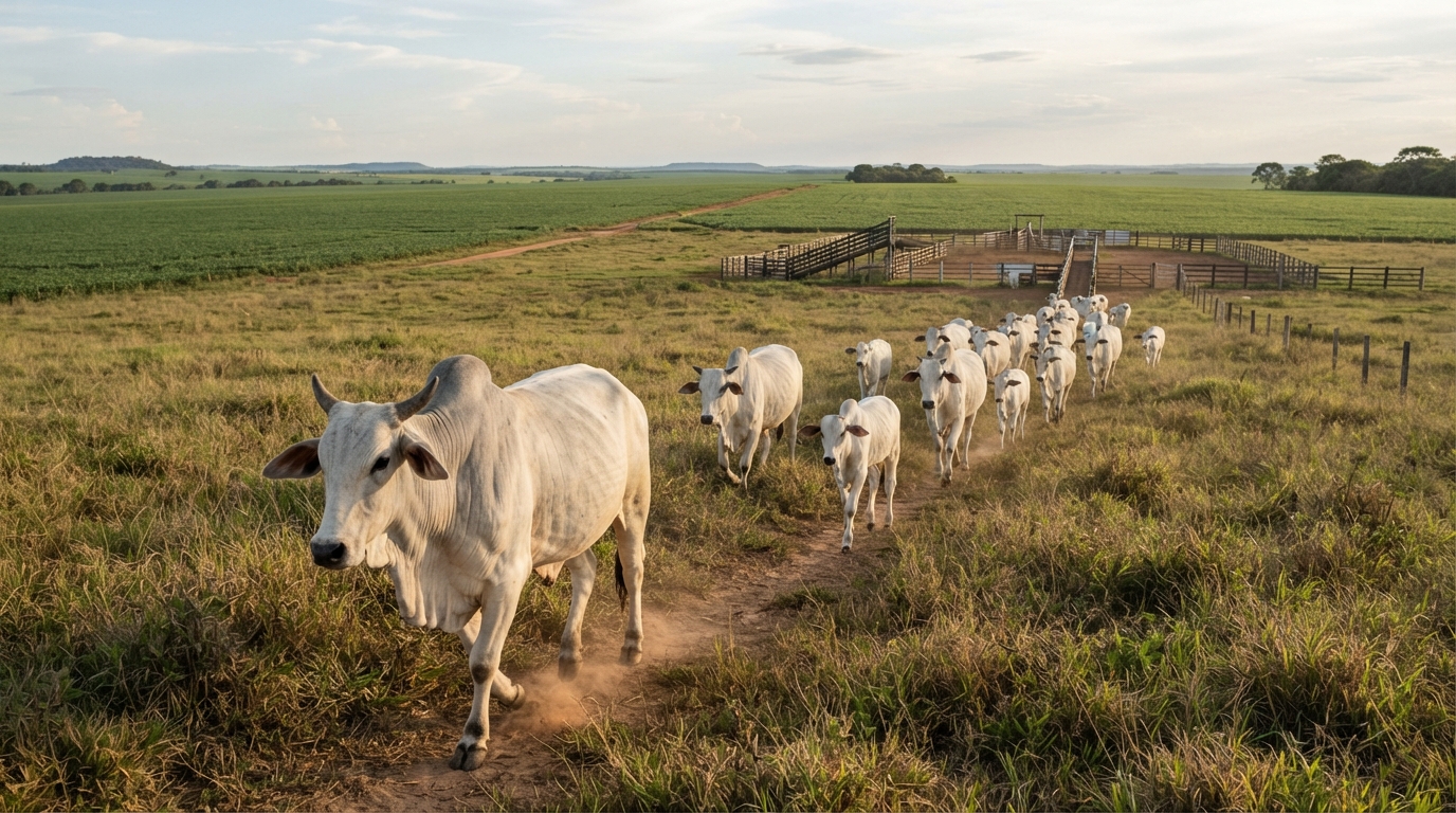 doença respiratória bovina, DRB, Nelore, confinamento, vacinação, manejo sanitário, transporte de bovinos, médico-veterinário