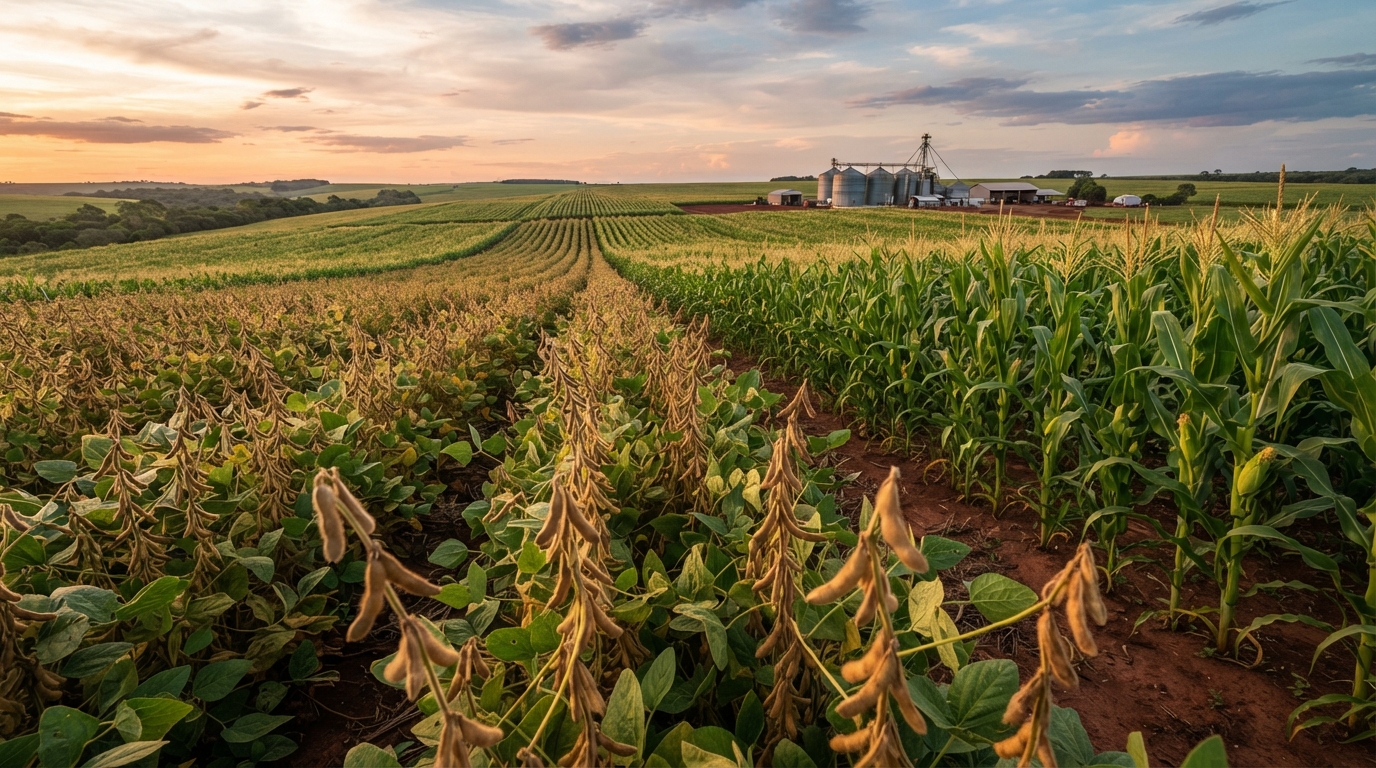 produção de grãos, Safra 2026/27, Conab, soja, milho, margem agrícola, armazenagem, comercialização