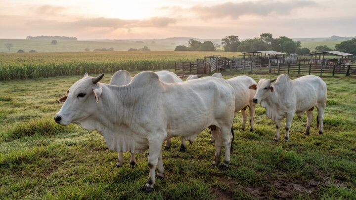 doença respiratória bovina, DRB, Nelore, confinamento, ultrassonografia pulmonar, vacinação bovina, manejo sanitário