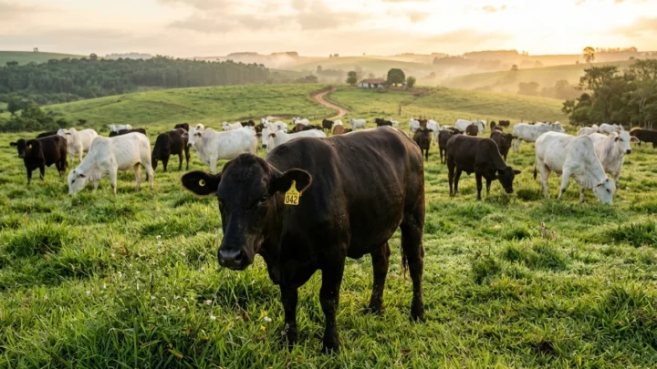 Rastreabilidade individual de bovinos com brincos eletrônicos para certificação de carne de alta qualidade