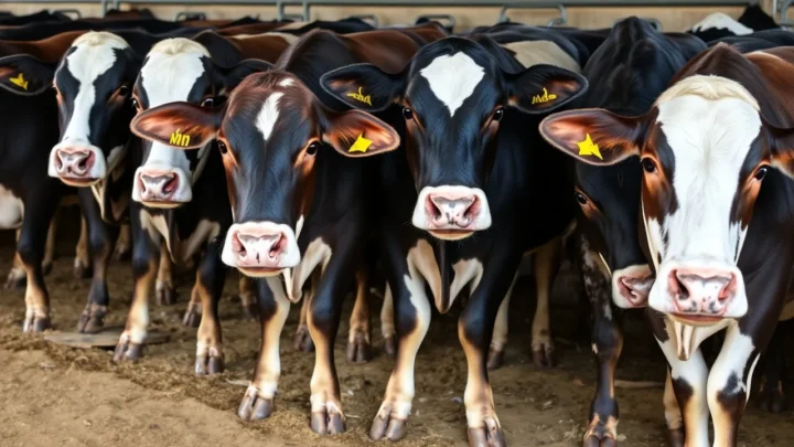 Bovinos de corte em confinamento com cascos saudáveis e ambiente limpo.